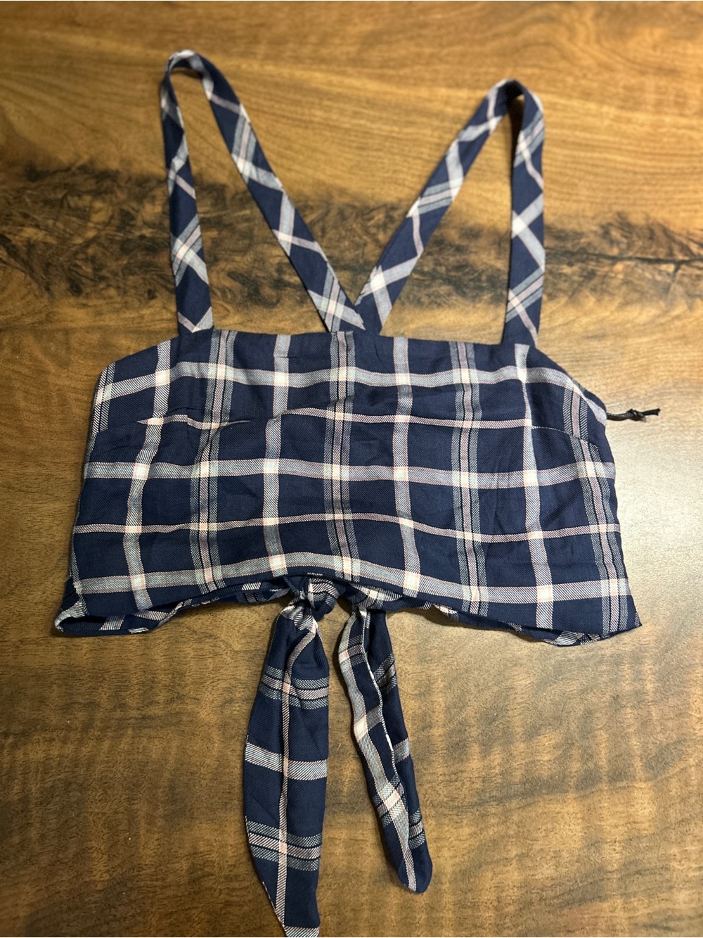 REVOLVE Privacy Please Scout Plaid Crop Top